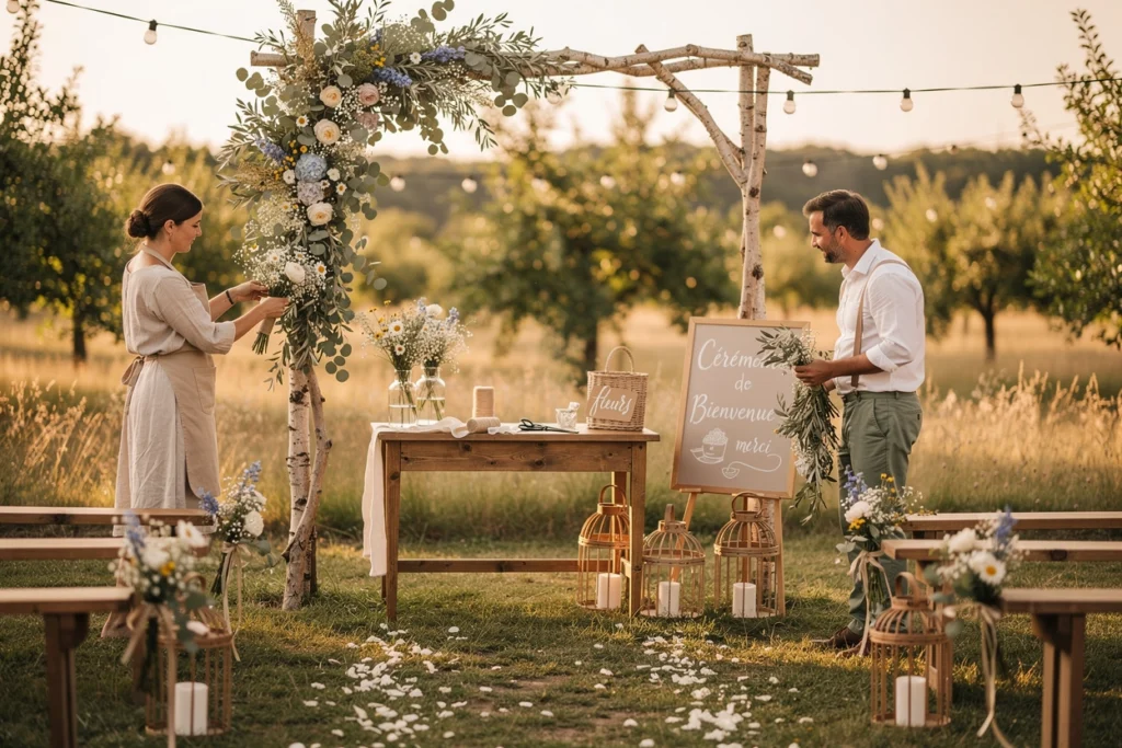 cérémonie de mariage